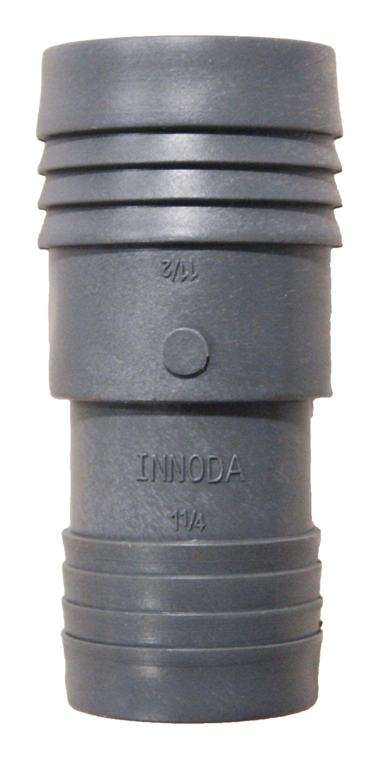 Innoda Poly Pipe Coupler for Cold Water, 1-1/2 to 1-1/4-in 1 Innoda Poly Pipe Coupler for Cold Water, 1-1/2 to 1-1/4-in