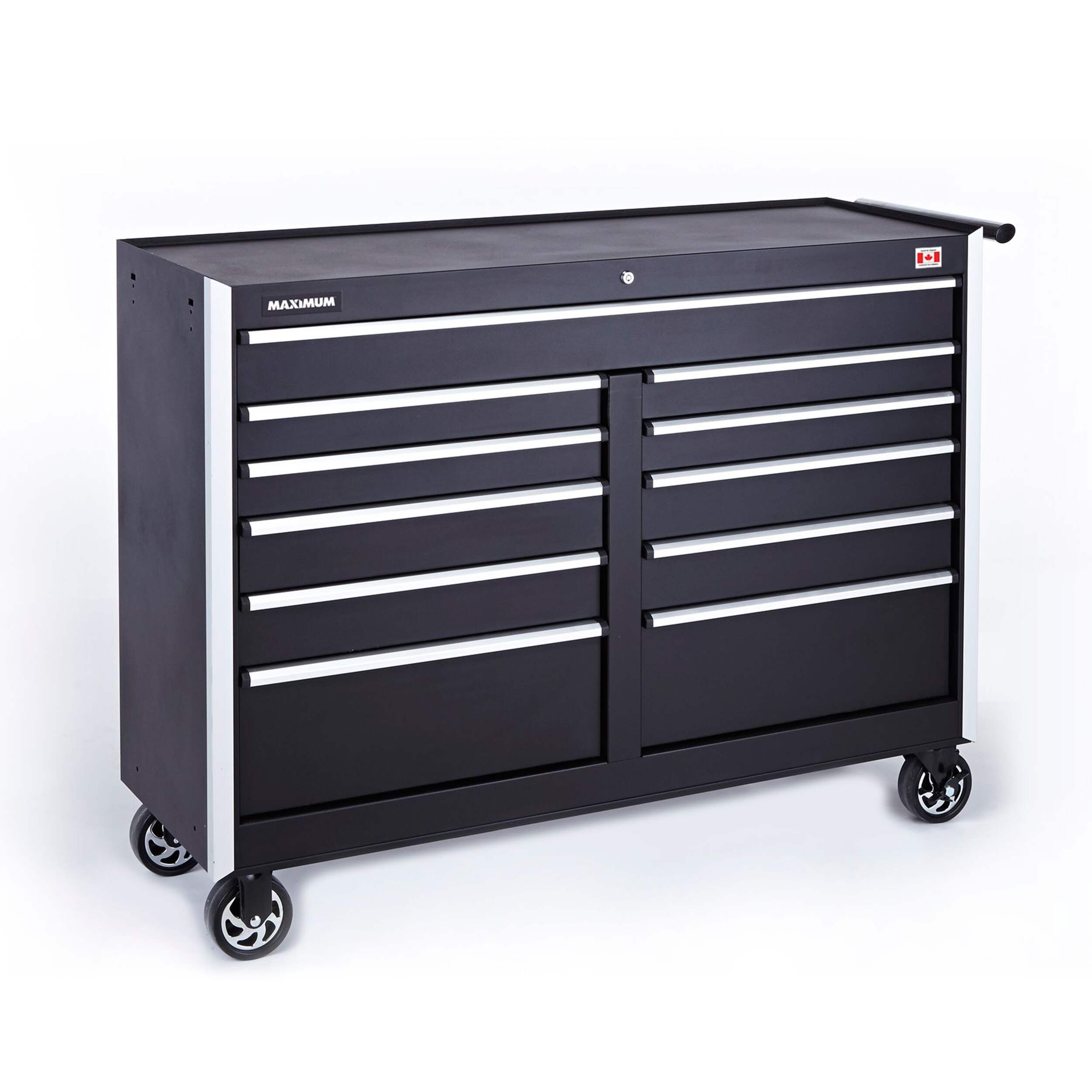 MAXIMUM 11-Drawer Tool Cabinet, 54-in