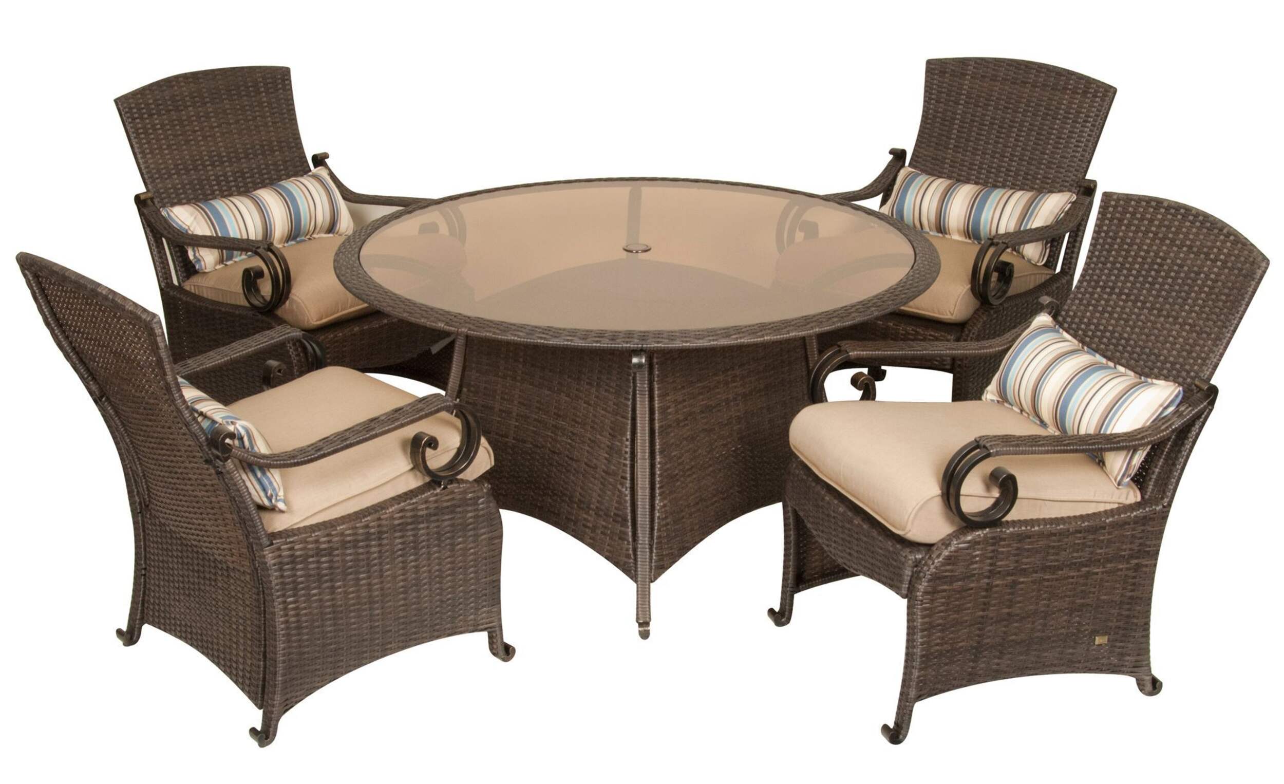 La Z Boy Outdoor Lake Como Dining Set, 5-pc