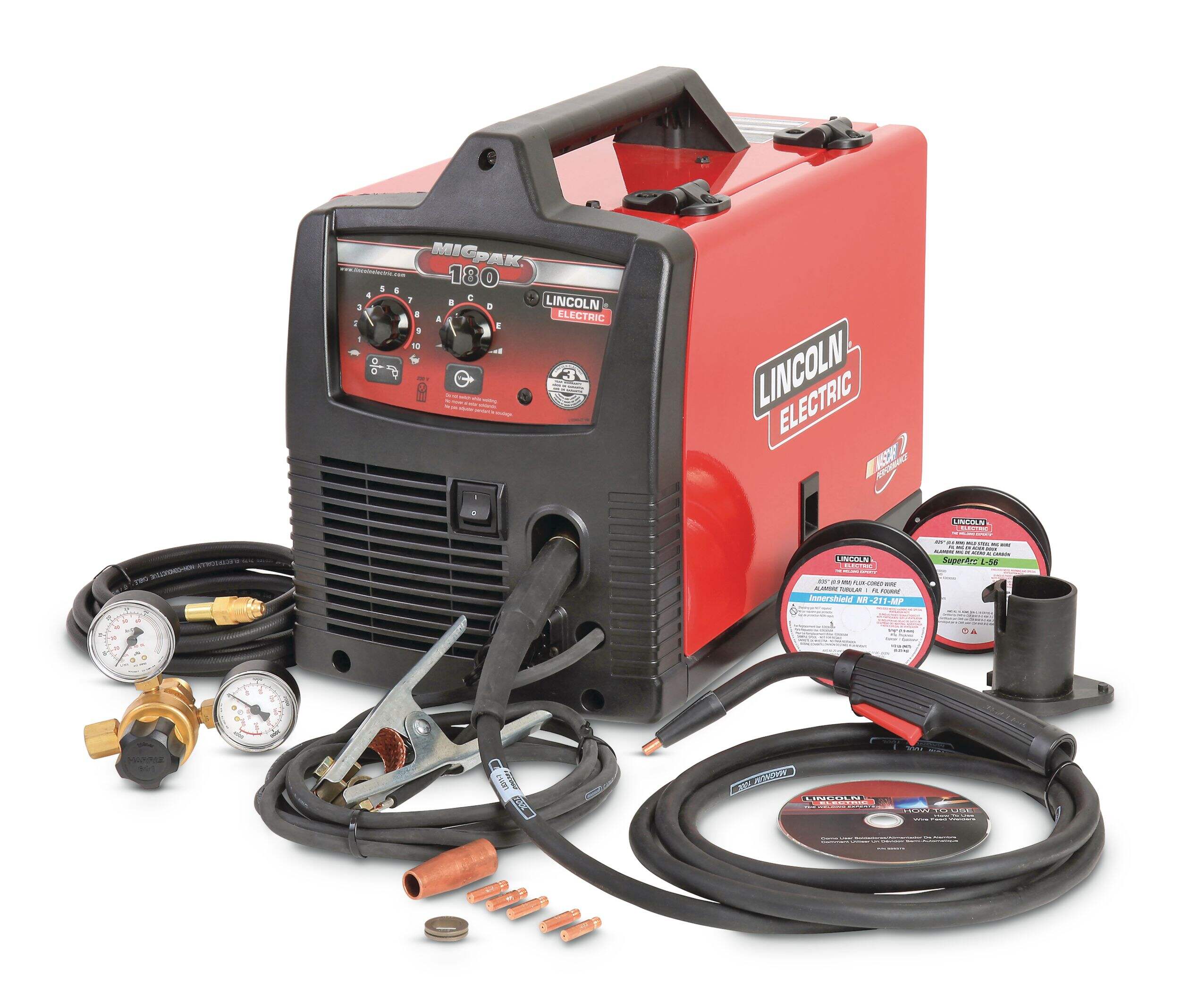 Lincoln Electric Mig-Pak 180 230V Welder & Accessory Kit