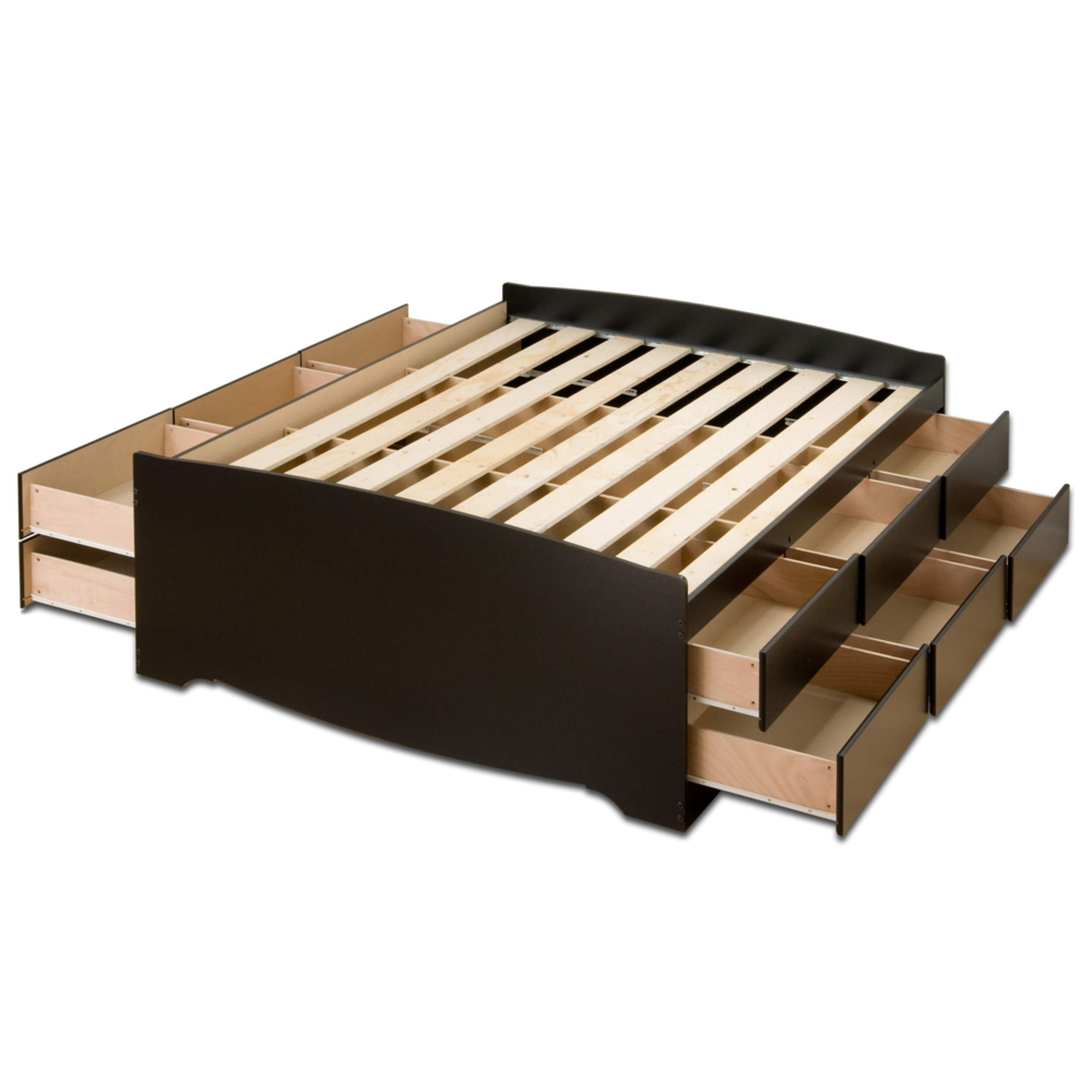 Prepac 12-Drawer CaptainÃ¢ÂÂs Storage Queen Bed