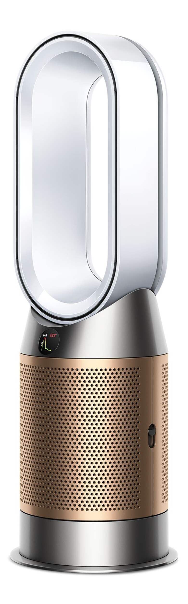 Dyson HP09 Purifier Hot + CoolÃ¢Â?Formaldehyde Air Purifier/Heater/Bladeless Fan, Removes Allergens & Odours, White/Gold