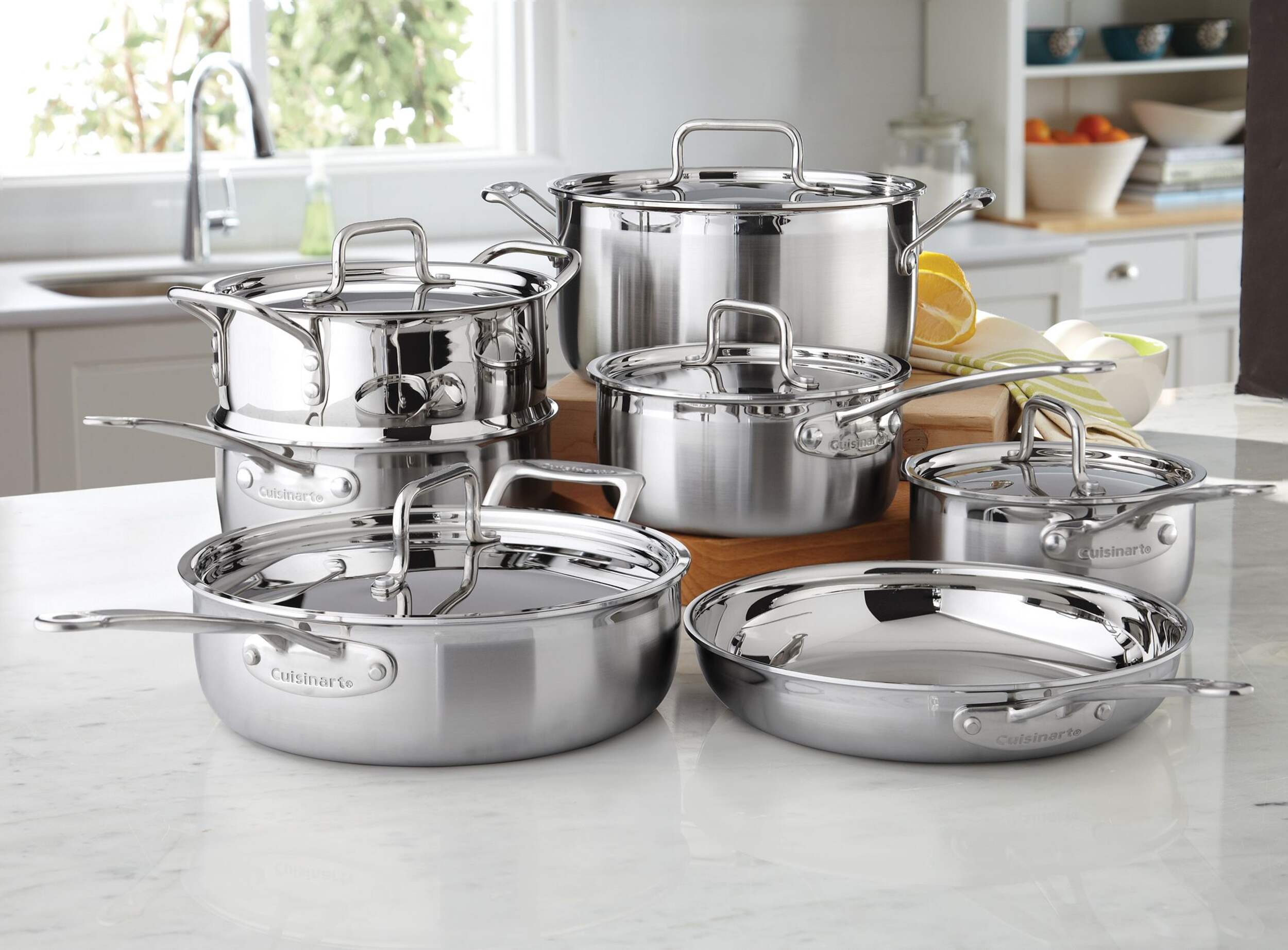 Cuisinart Professional Triple Ply Cookware Set, 12-pc
