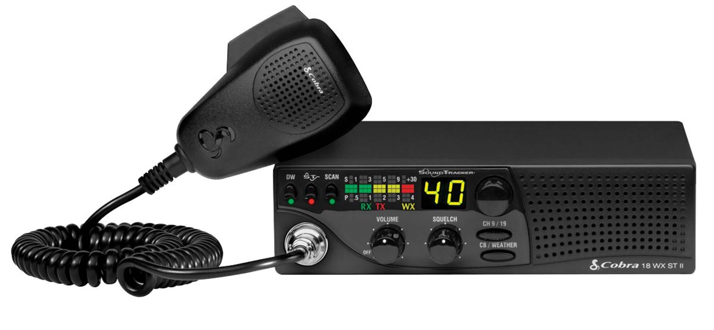 CobraÃÂ® 18WXST II Mobile CB Radio