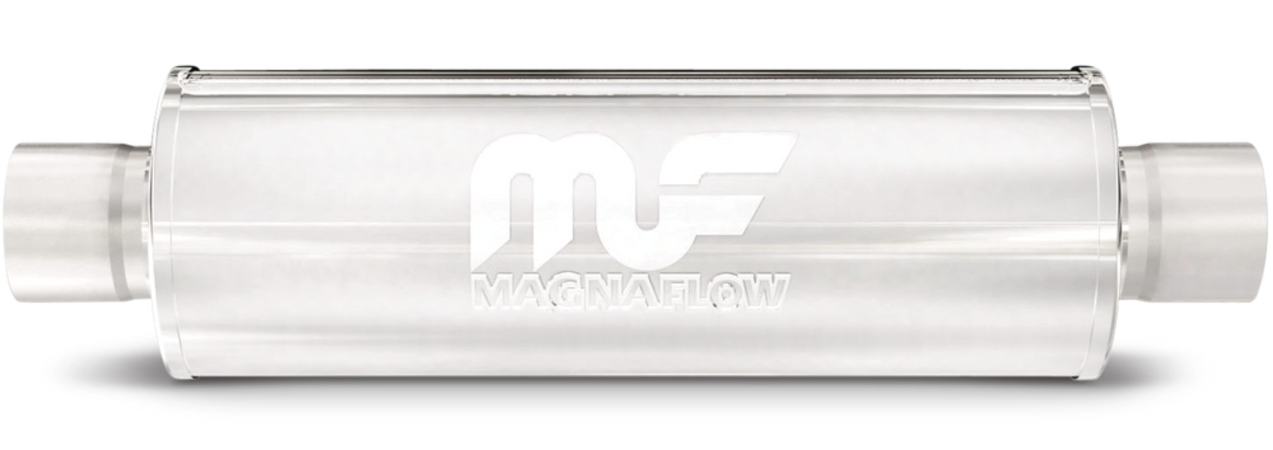 Magnaflow Stainless Steel Round Muffler, 10416