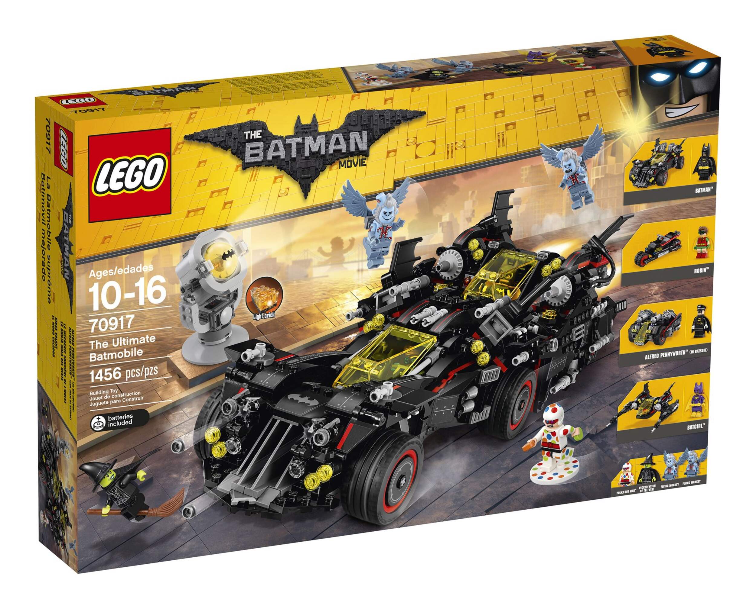 LEGO Batman The Ultimate Batmobile, 1456-pc