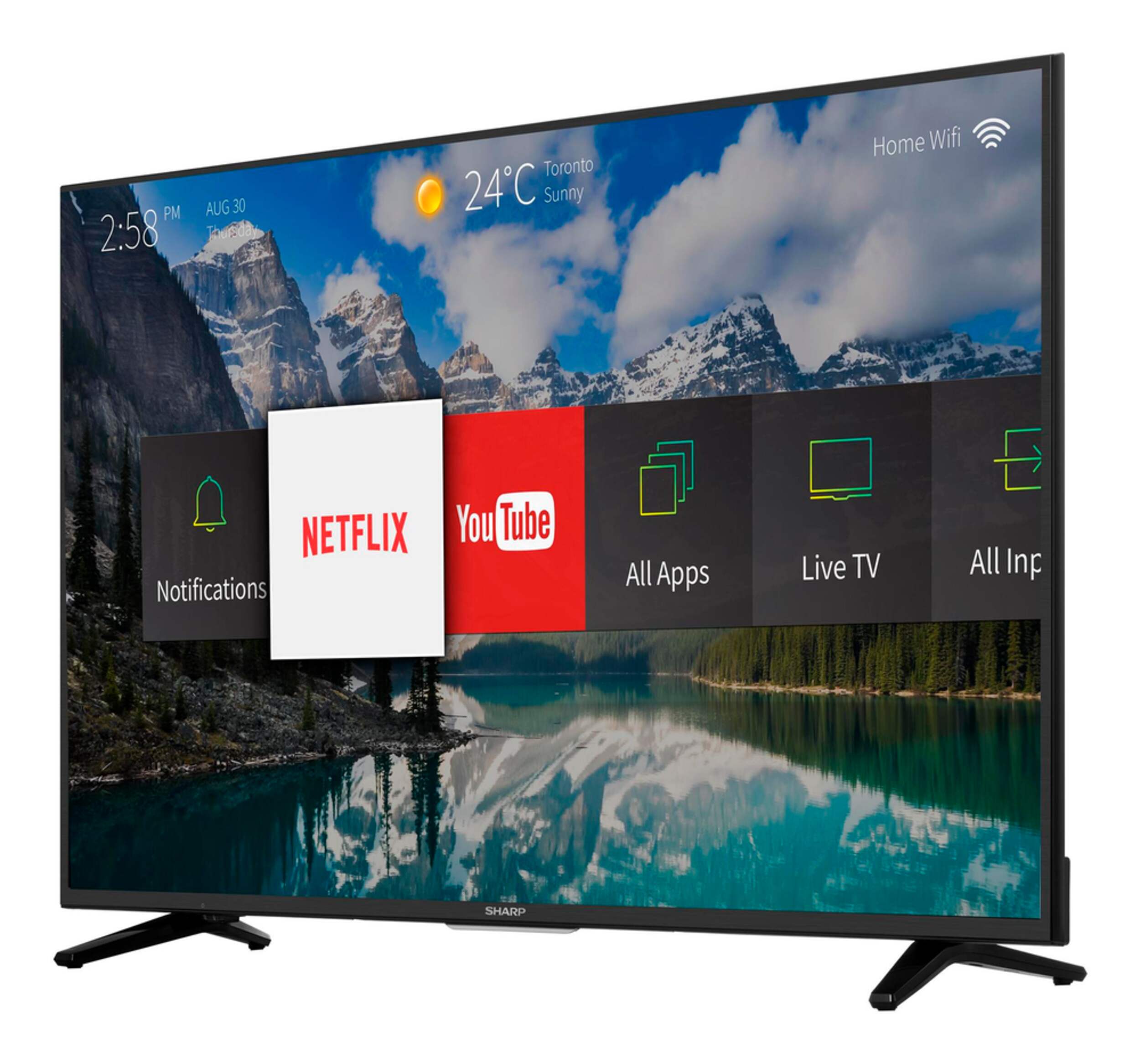 Sharp 4K Ultra HD Smart TV, 65-in