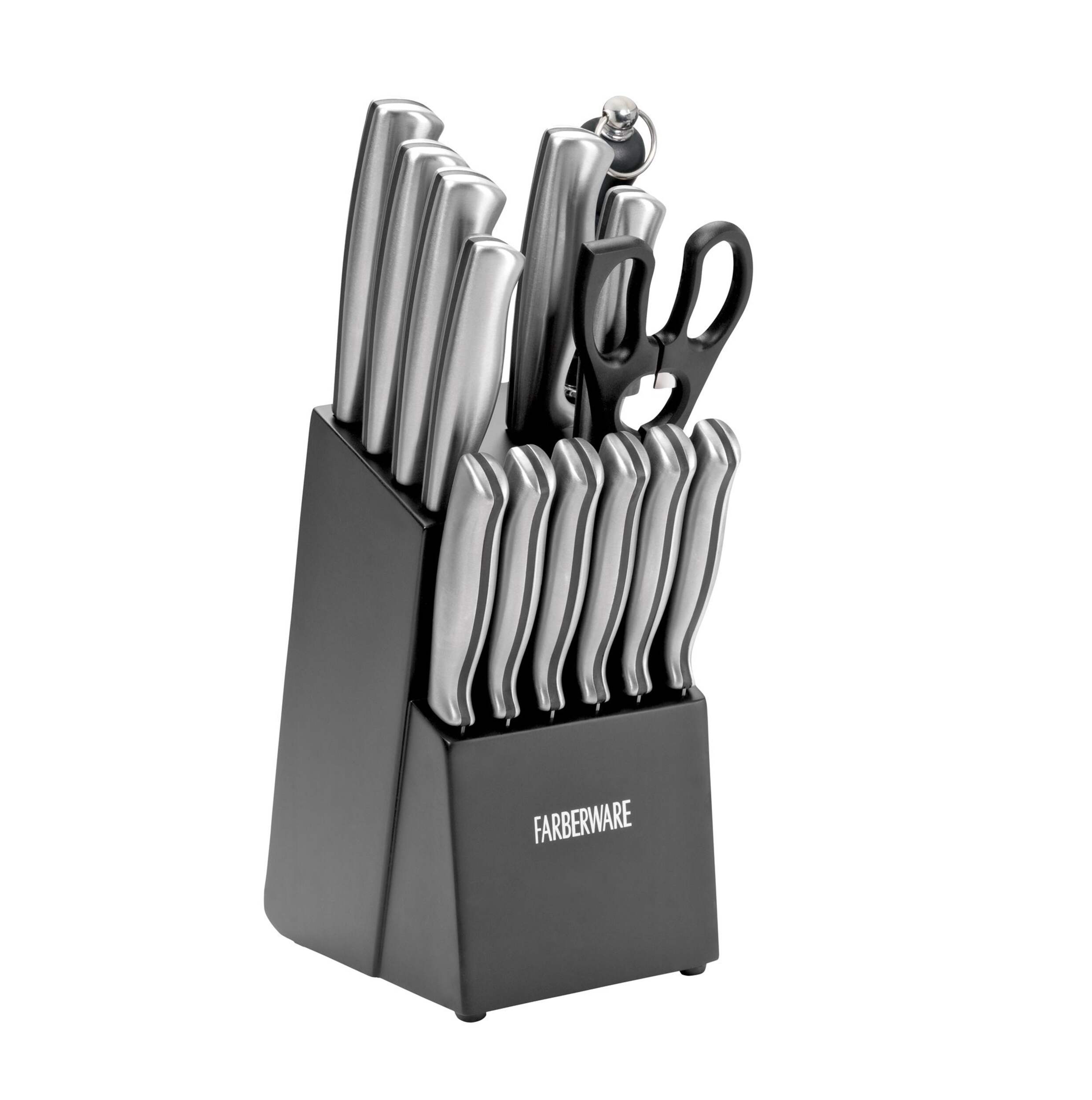 Farberware Stainless Steel Knife Set, 15-pc