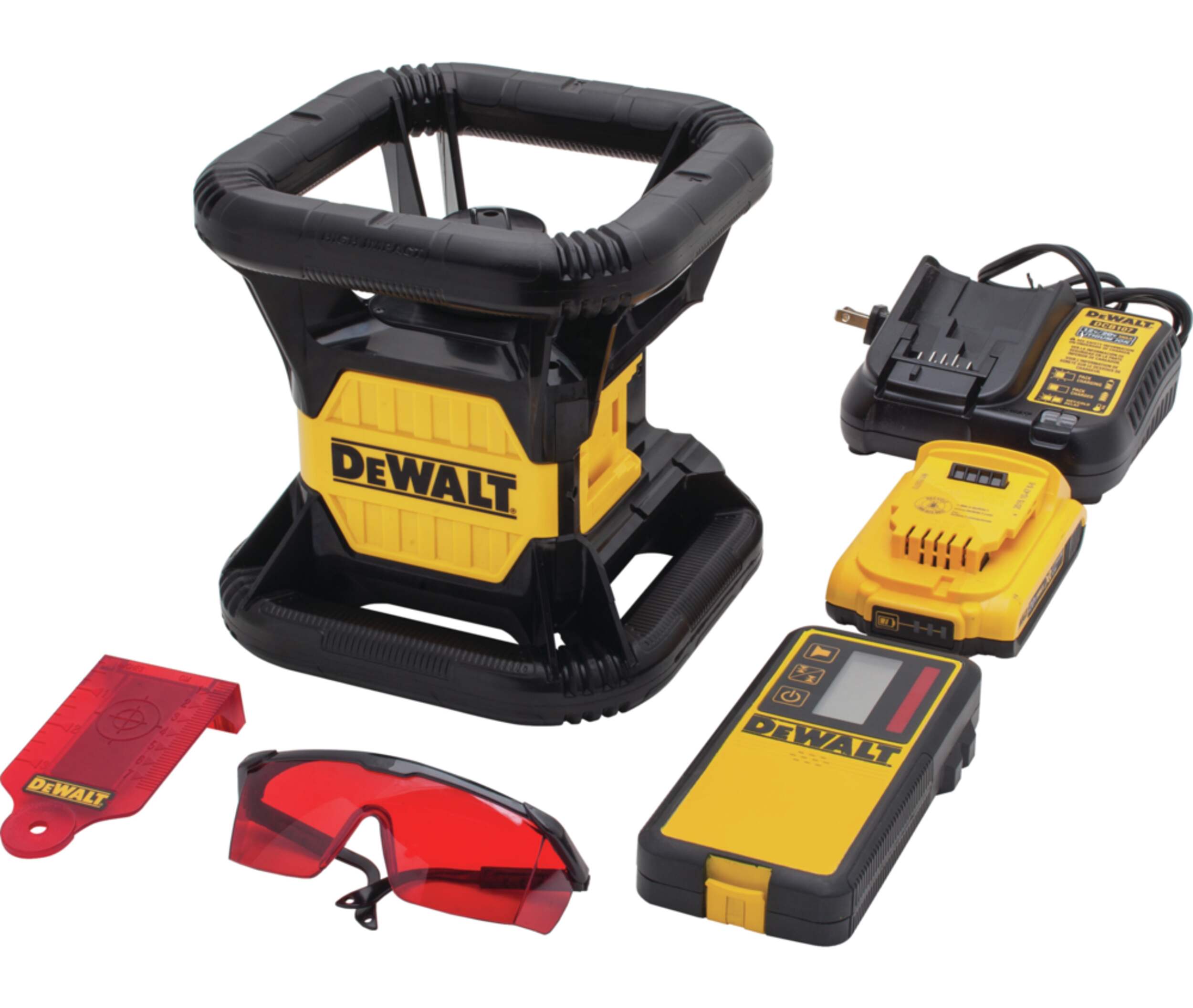 DEWALT DW074LR 20V Red Rotary Laser