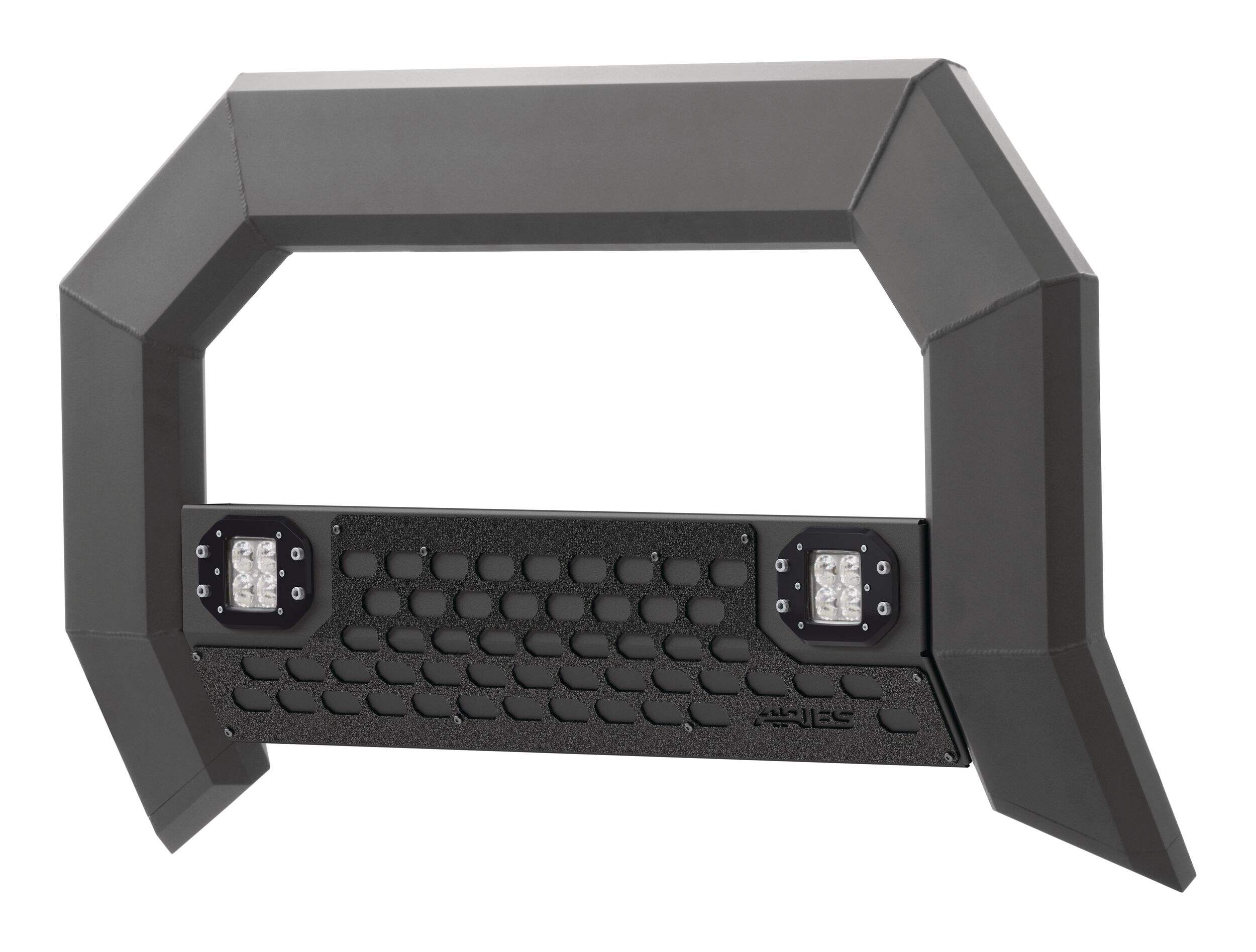 Aries 2165102 AdvantEDGE Bull Bar with LED Lights, 5-1/2-in