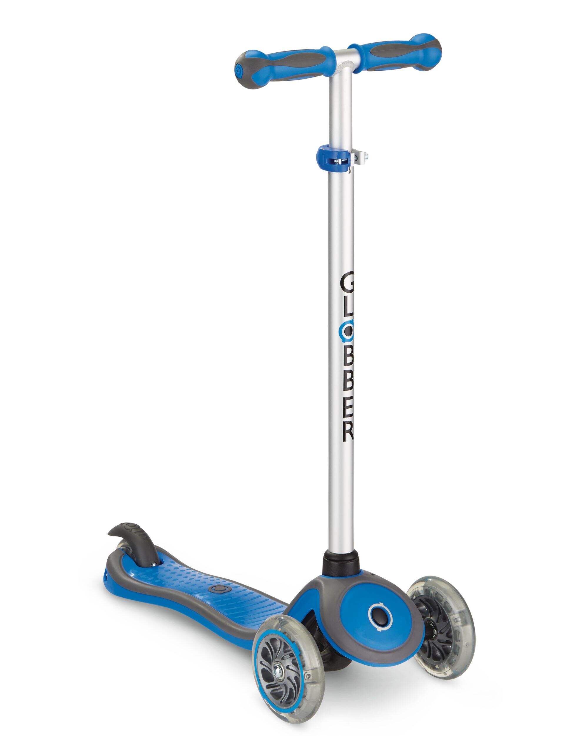 Globber Primo Plus Light-up 3-Wheel Scooter, Kids, Assorted Colours