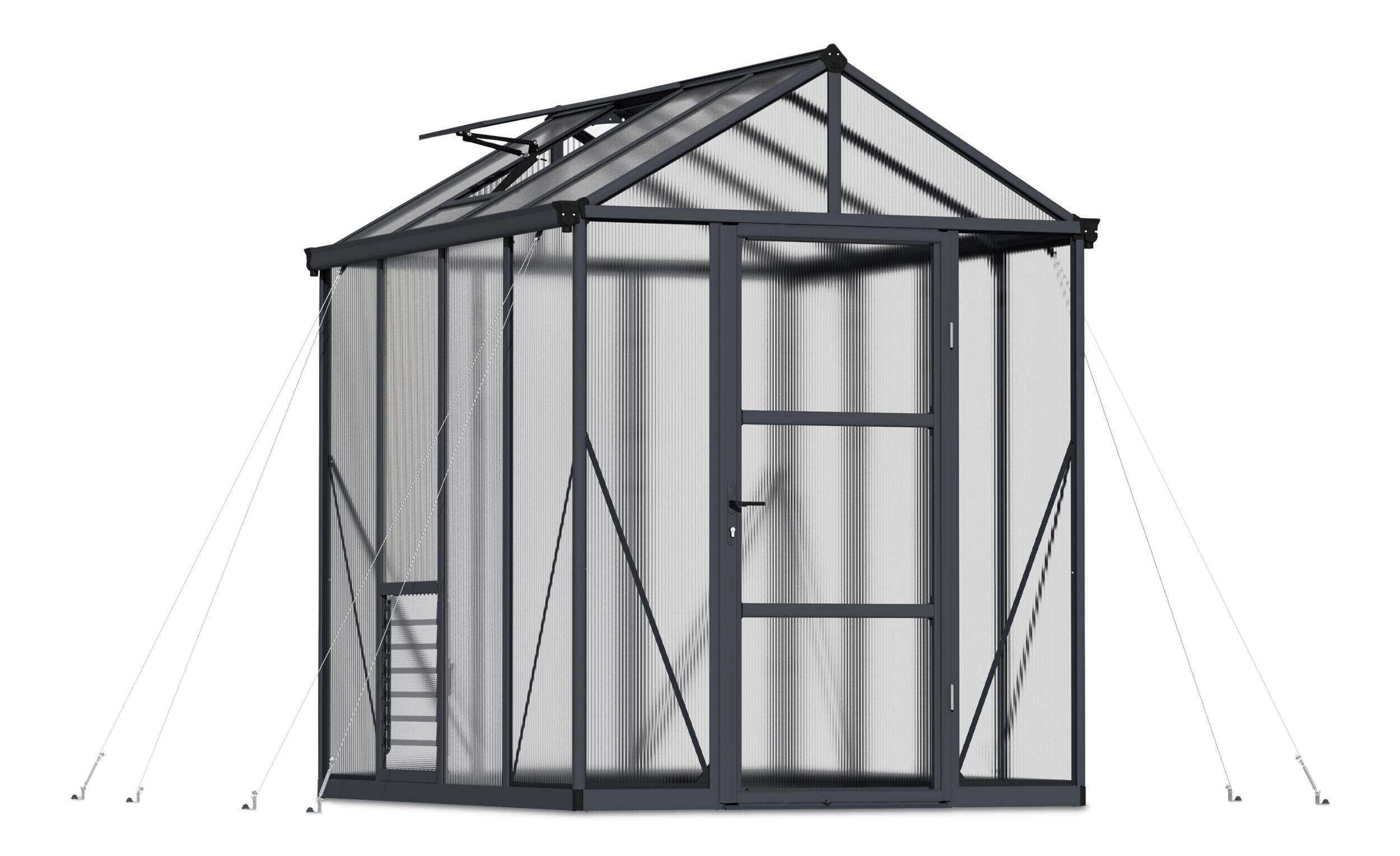 Palram Glory Premium Heavy-Duty Greenhouse, 8-ft x 6-ft