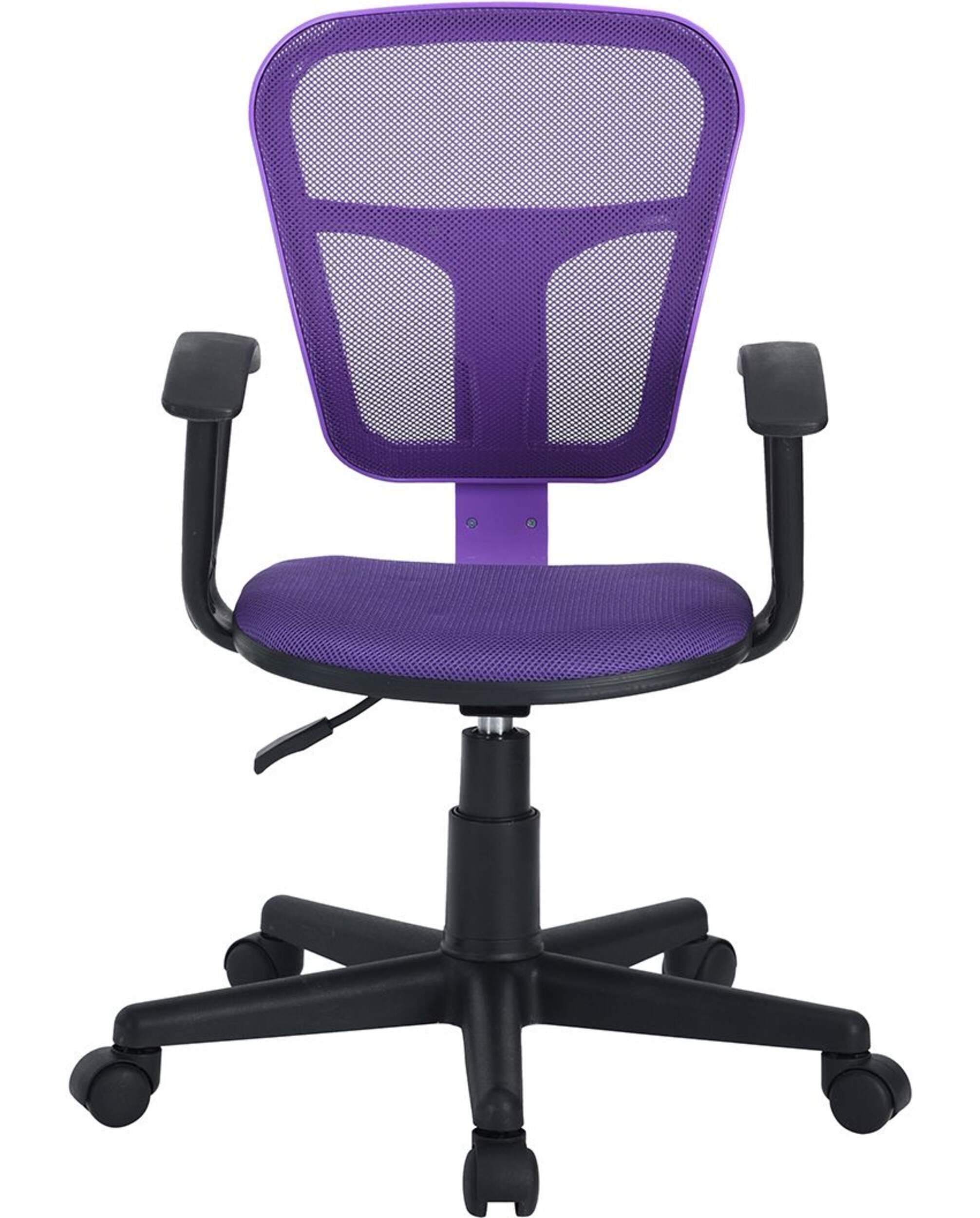 39F Flying Arm Fabric Office Chair, Purple