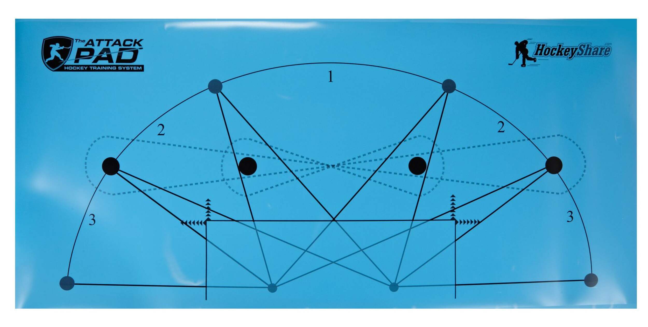 Attack Pad Stickhandling Hockey Training Aid