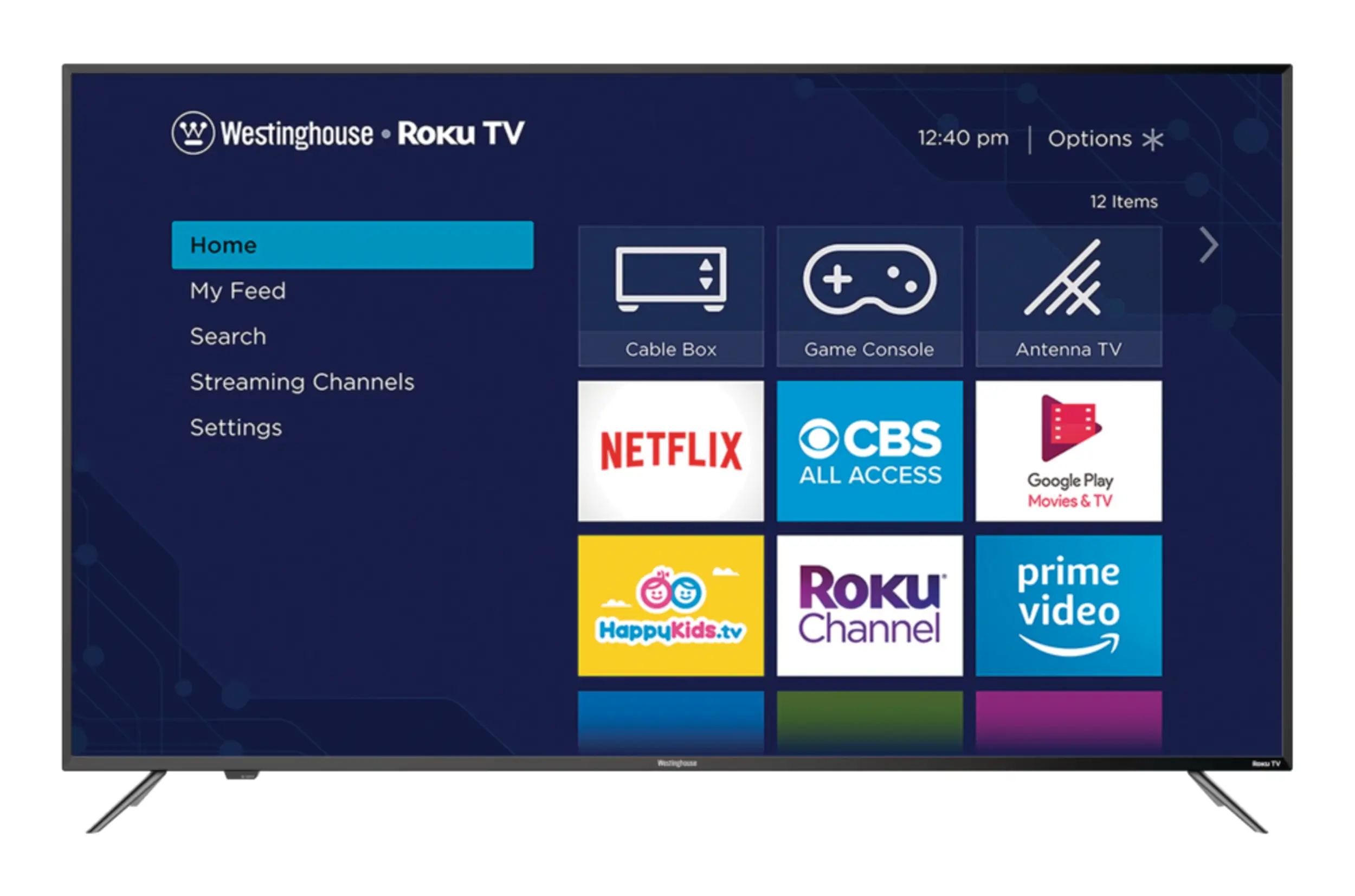 Westinghouse 65-in WR65UC4139 4K UHD Roku LED Smart TV w/ Wi-Fi & HDMI Input