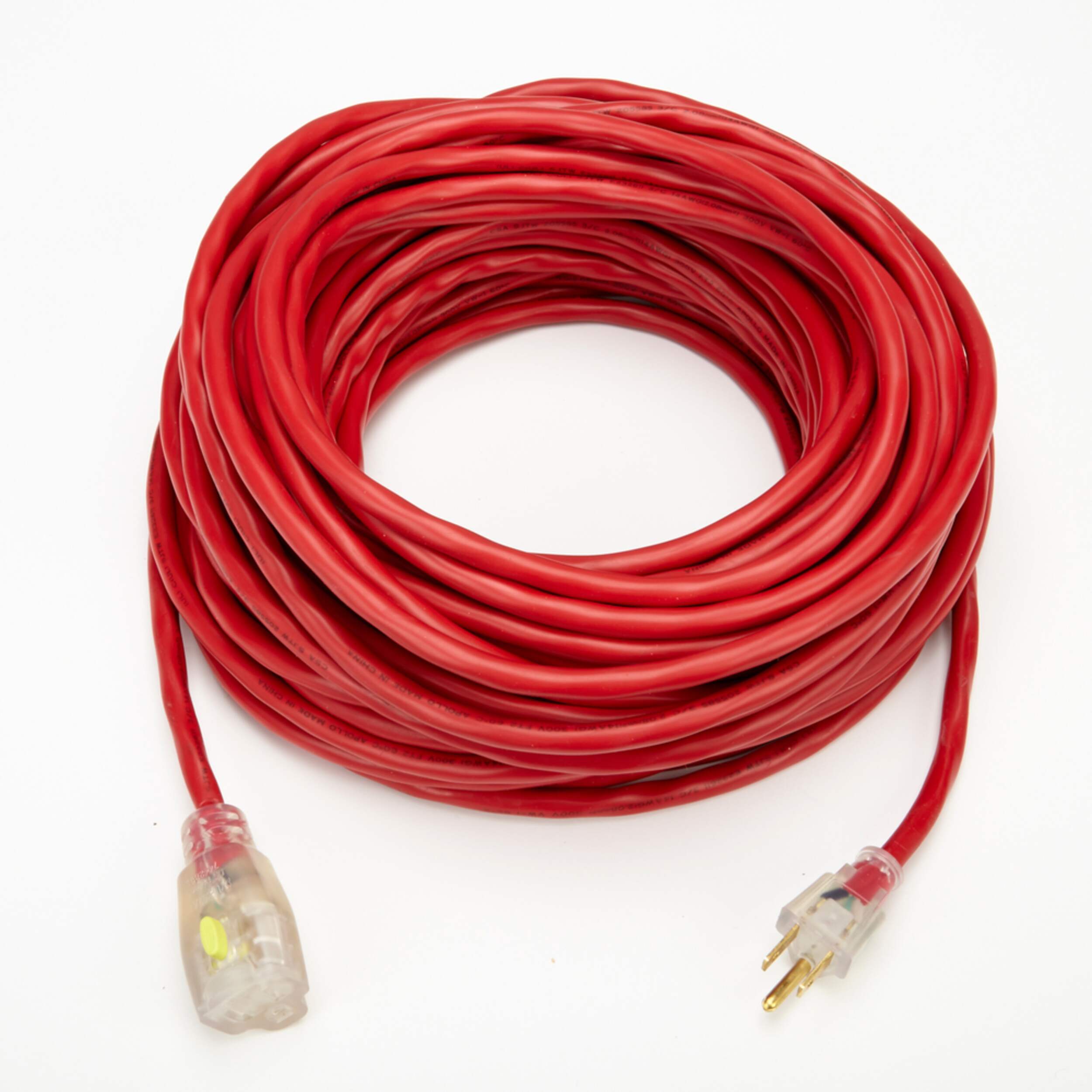 NOMA 1 Outlet Outdoor Extension Cord with Lit Locking End, 98.5-ft