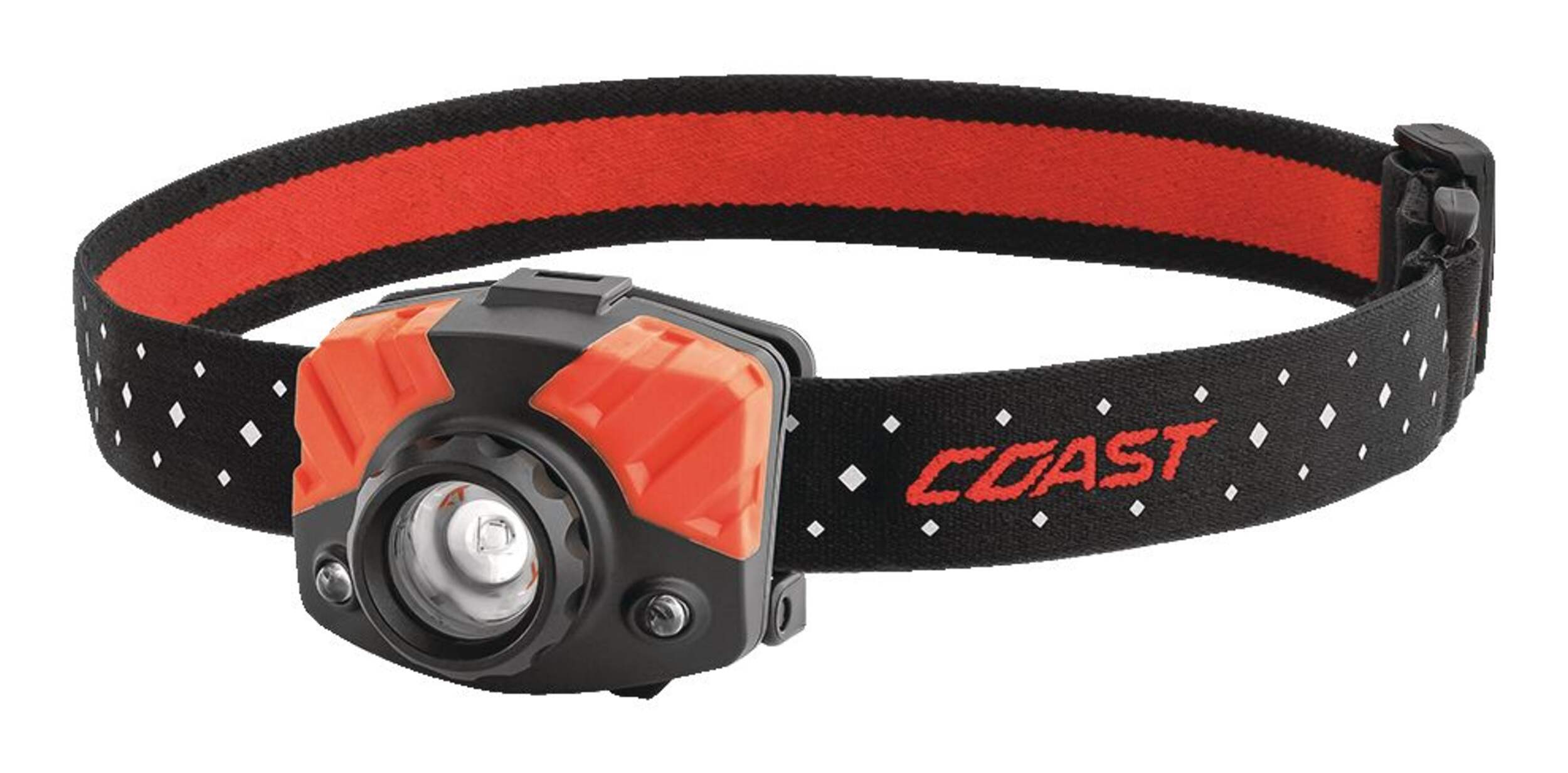 Coast FL75R 530 Lumens Dual Colour Twist Focus Rechargeable LED Headlight/Headlamp, Batteries Included