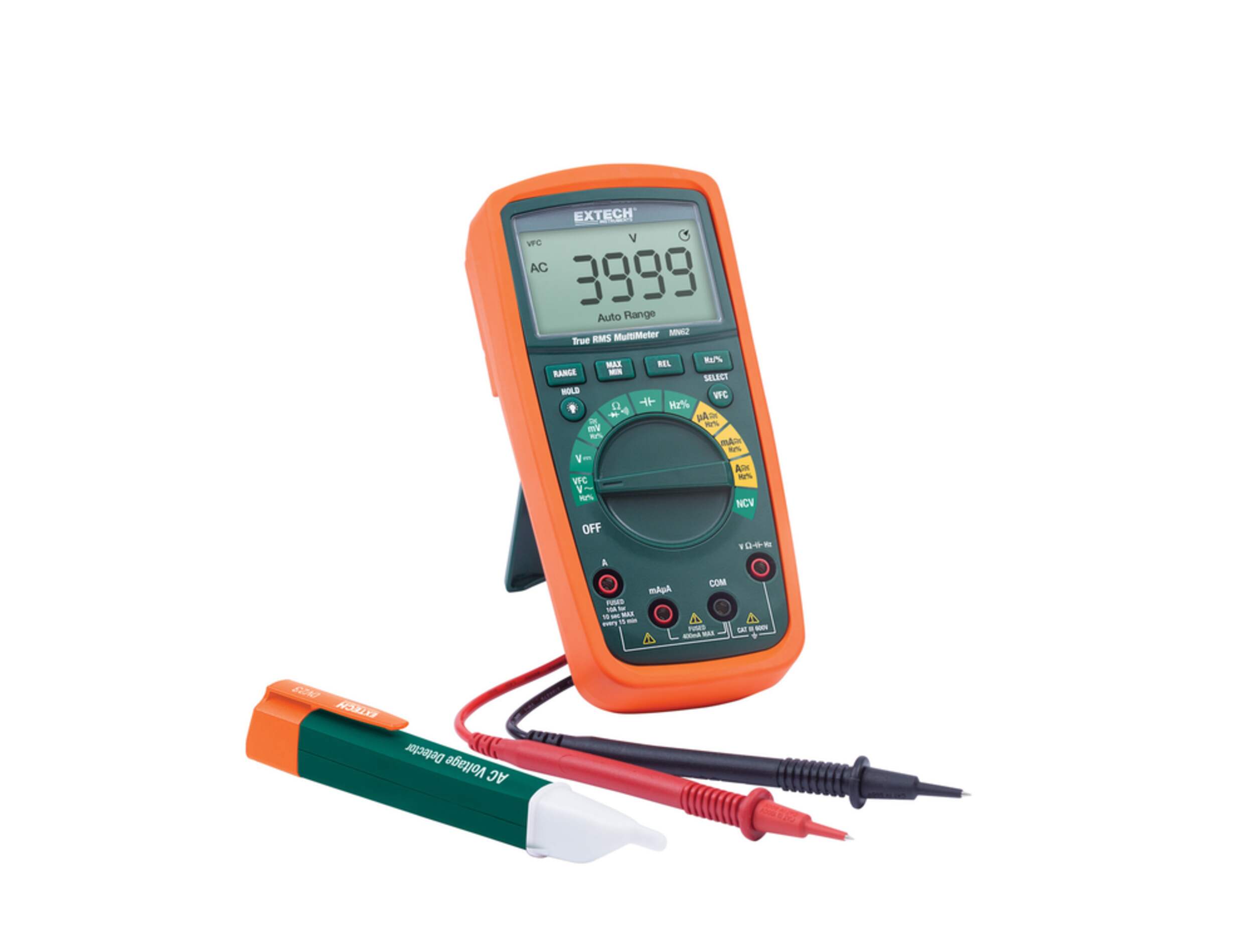 True RMS Multimeter and Non-Contact Voltage Detector Kit