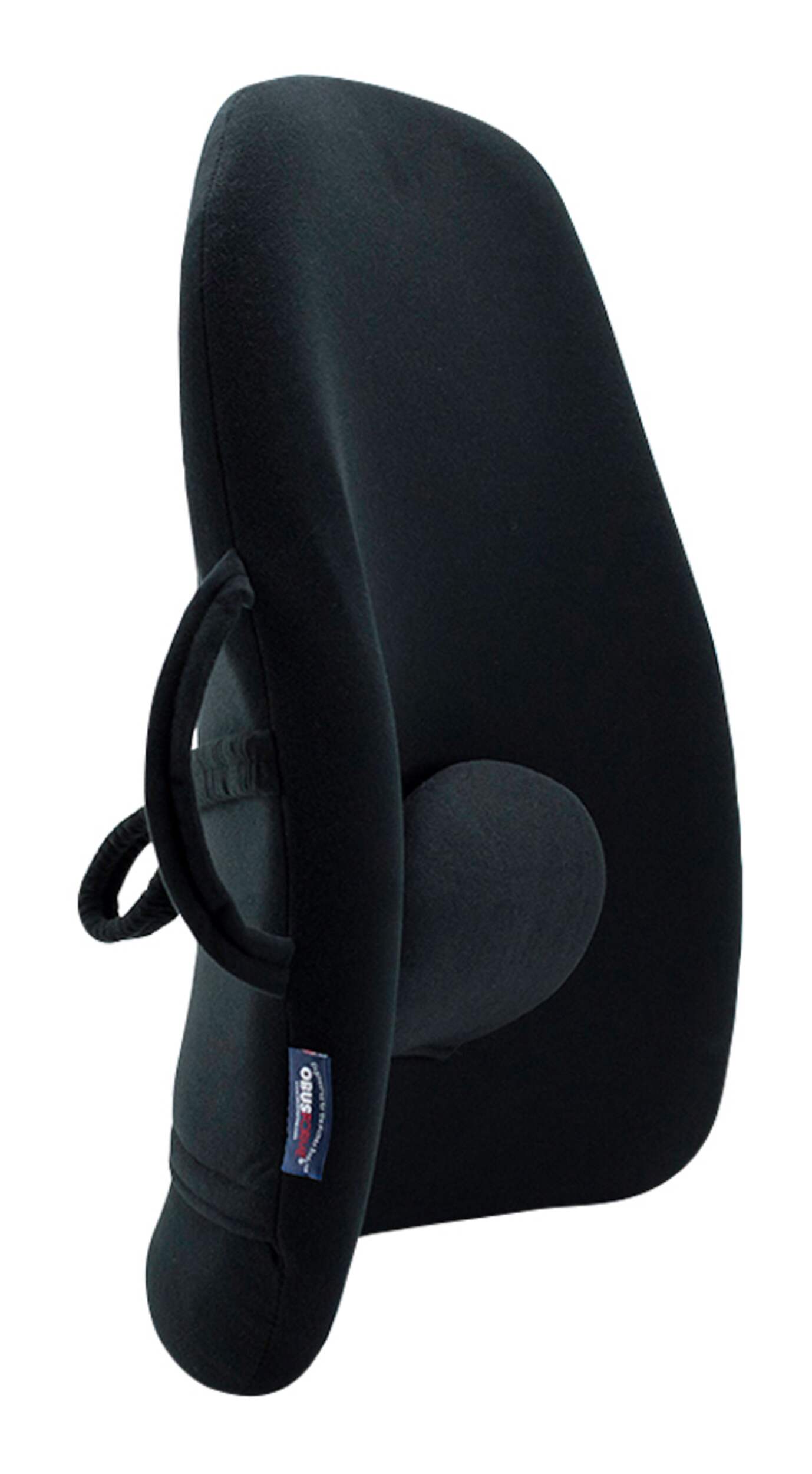 ObusForme Portable Low-Back Backrest Support Cushion with Lumbar Pad For Office Chair/Home/Car