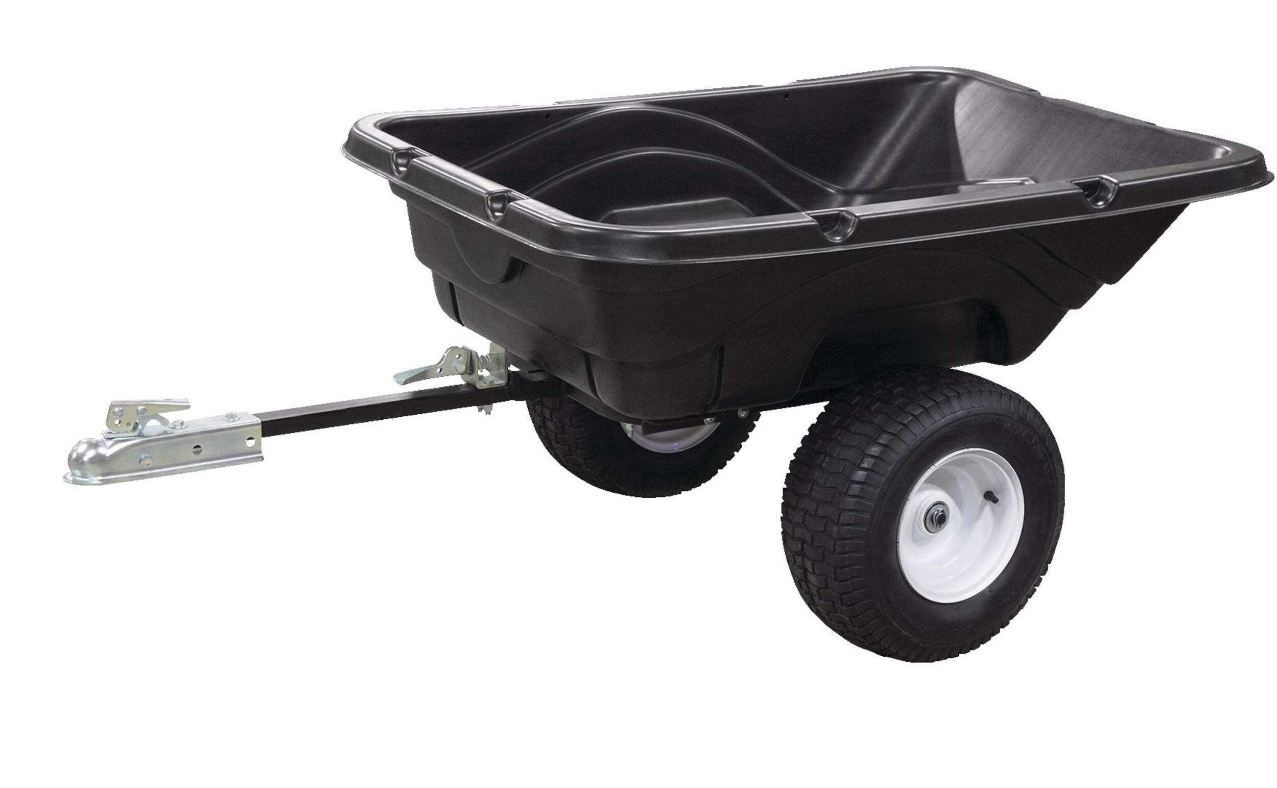 Equinox Nomad ATV/UTV Utility Trailer with 18-in Turf Tires, Lightweight and Durable, Black, 500-lb