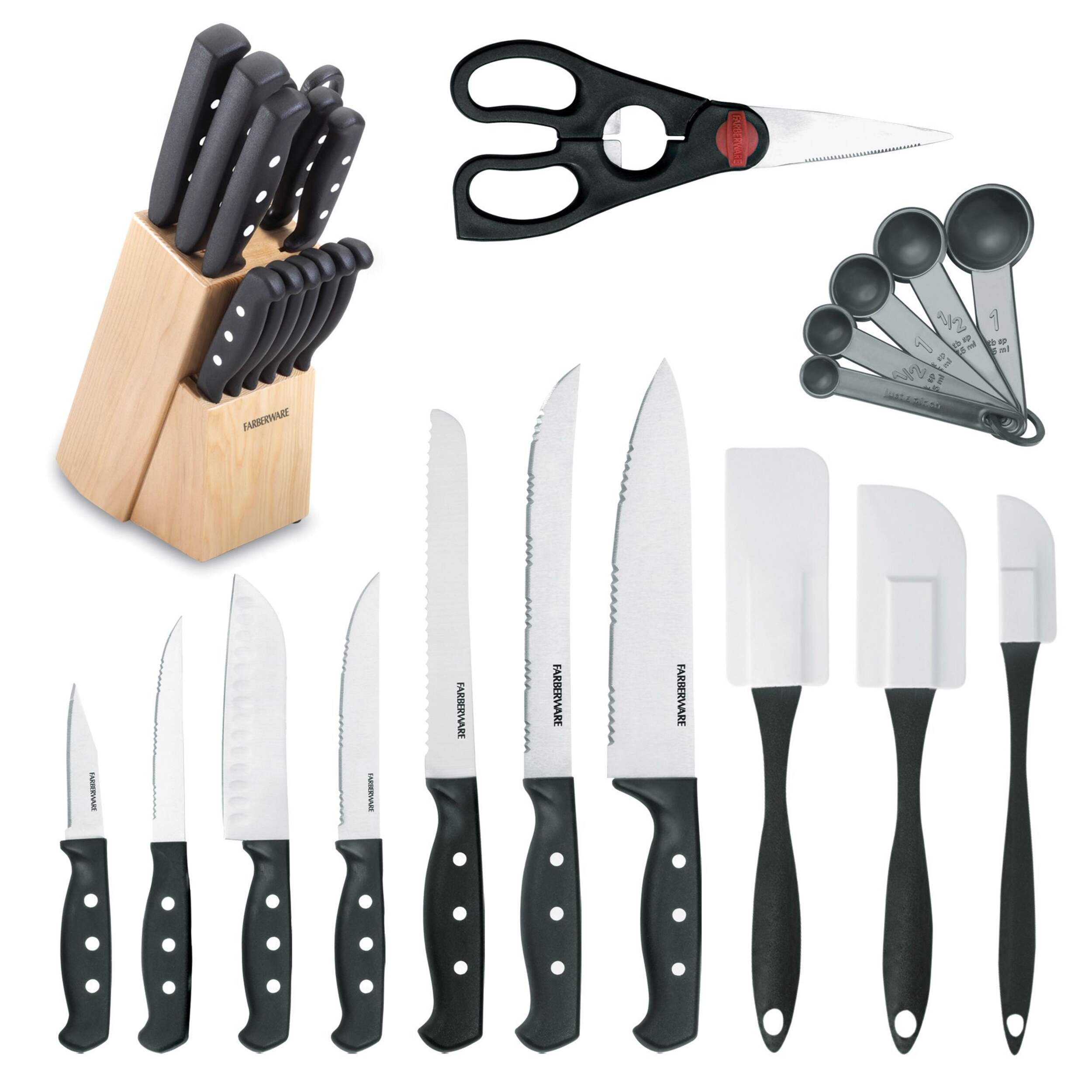 Farberware Cutlery Set, 22-pc