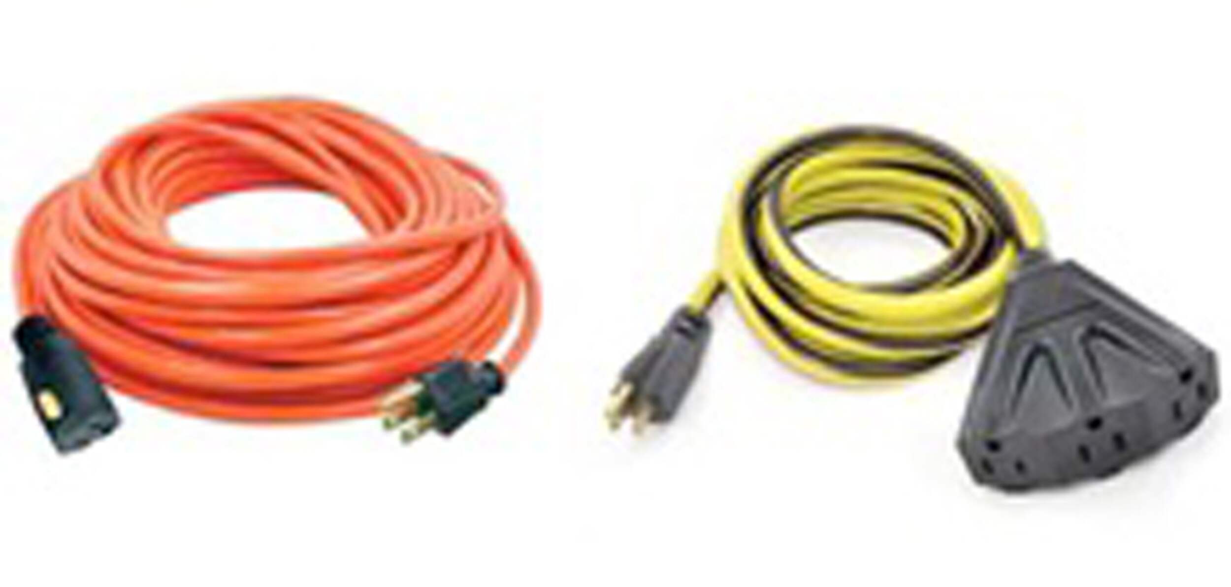 NOMA Outdoor Locking Extension Cord Combo Pack, 3-pc
