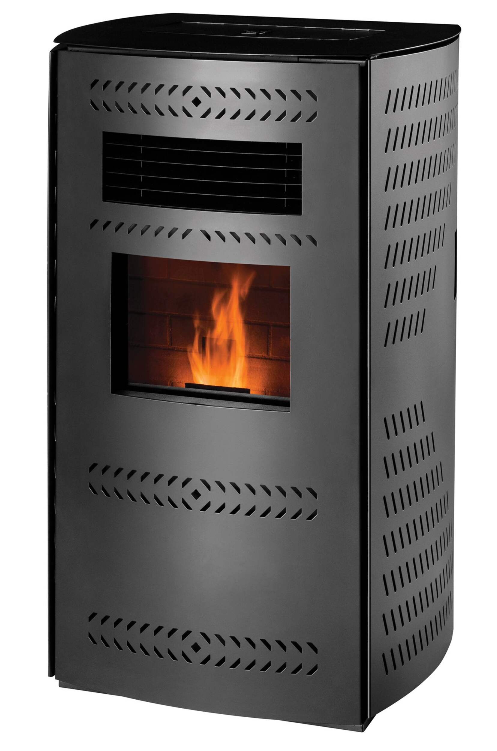 TimberRidge Pellet Stove 2000 sq.ft. Hopper, 80-lb