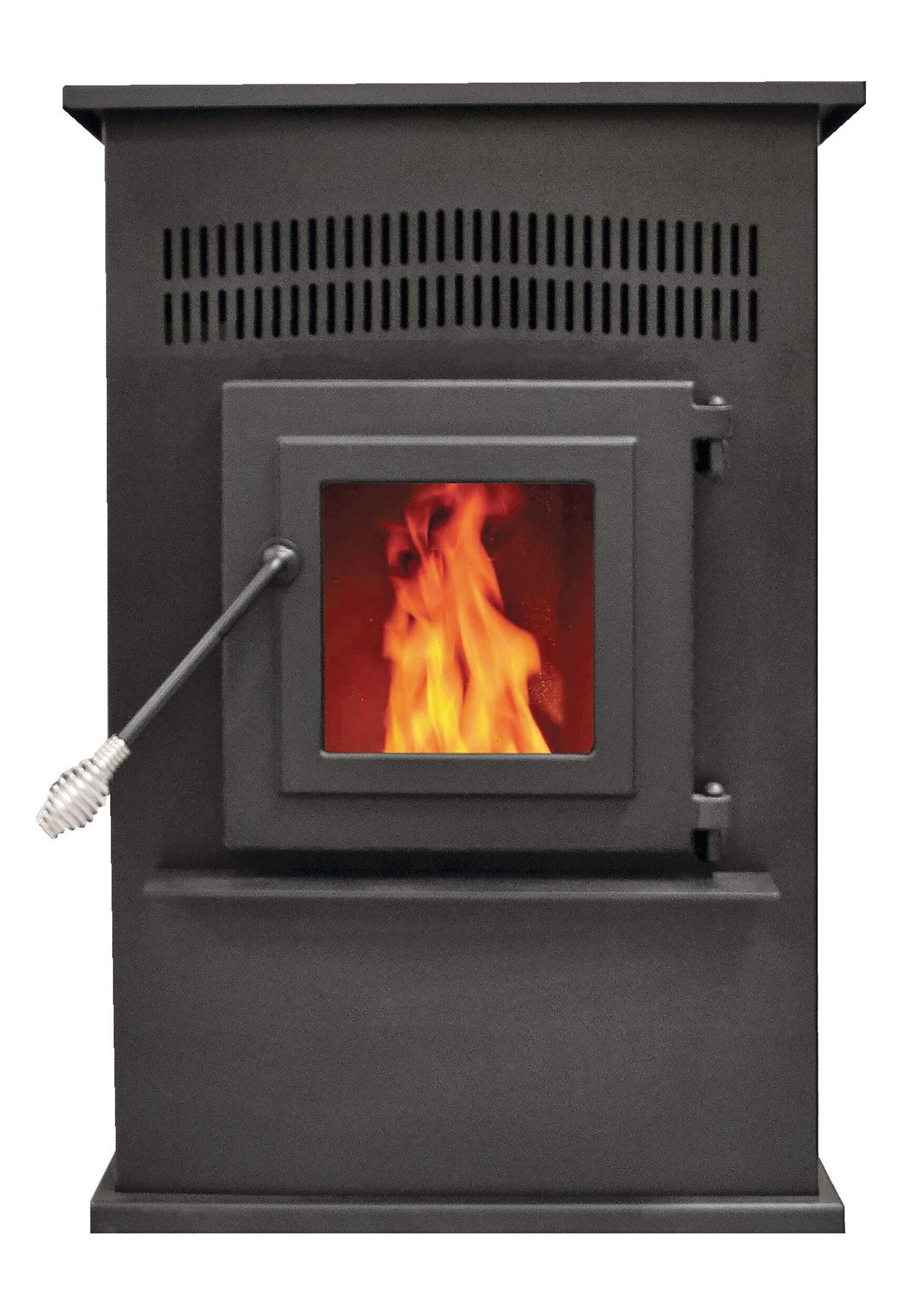 Timber Ridge Indoor Wood Pellet Stove w/Outside Air Kit, 2000-sq.ft