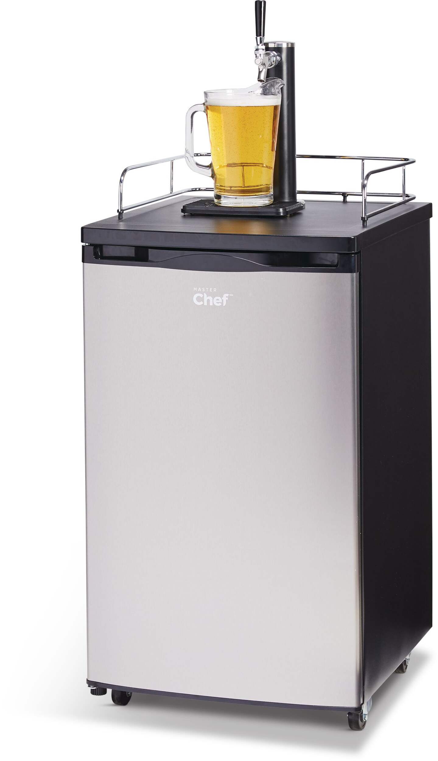 MASTER Chef Kegerator Beer Refrigerator with Mechanical Thermostat, 4.9-cu.ft.