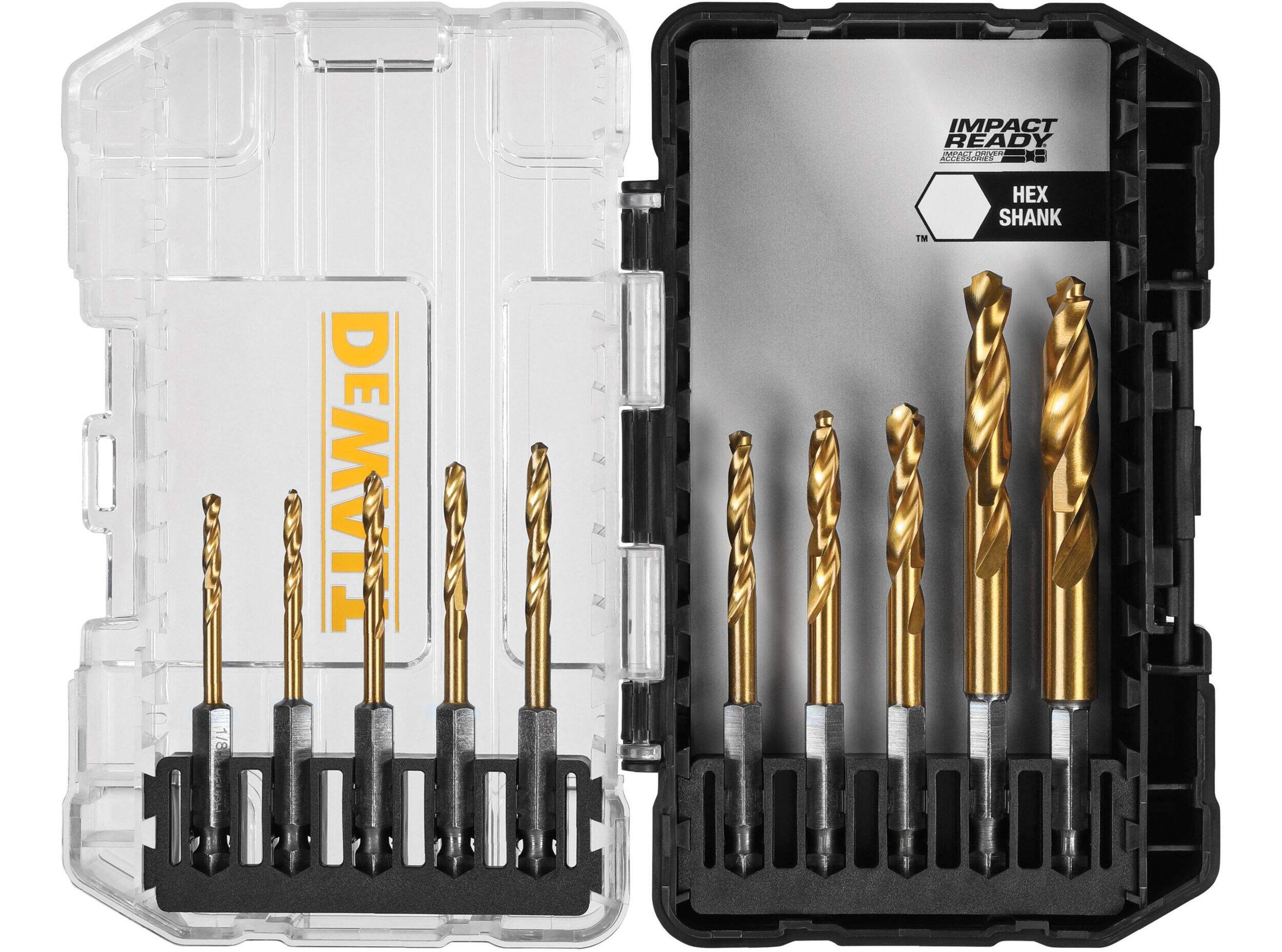 DEWALT 10-pc Impact Drilling Set