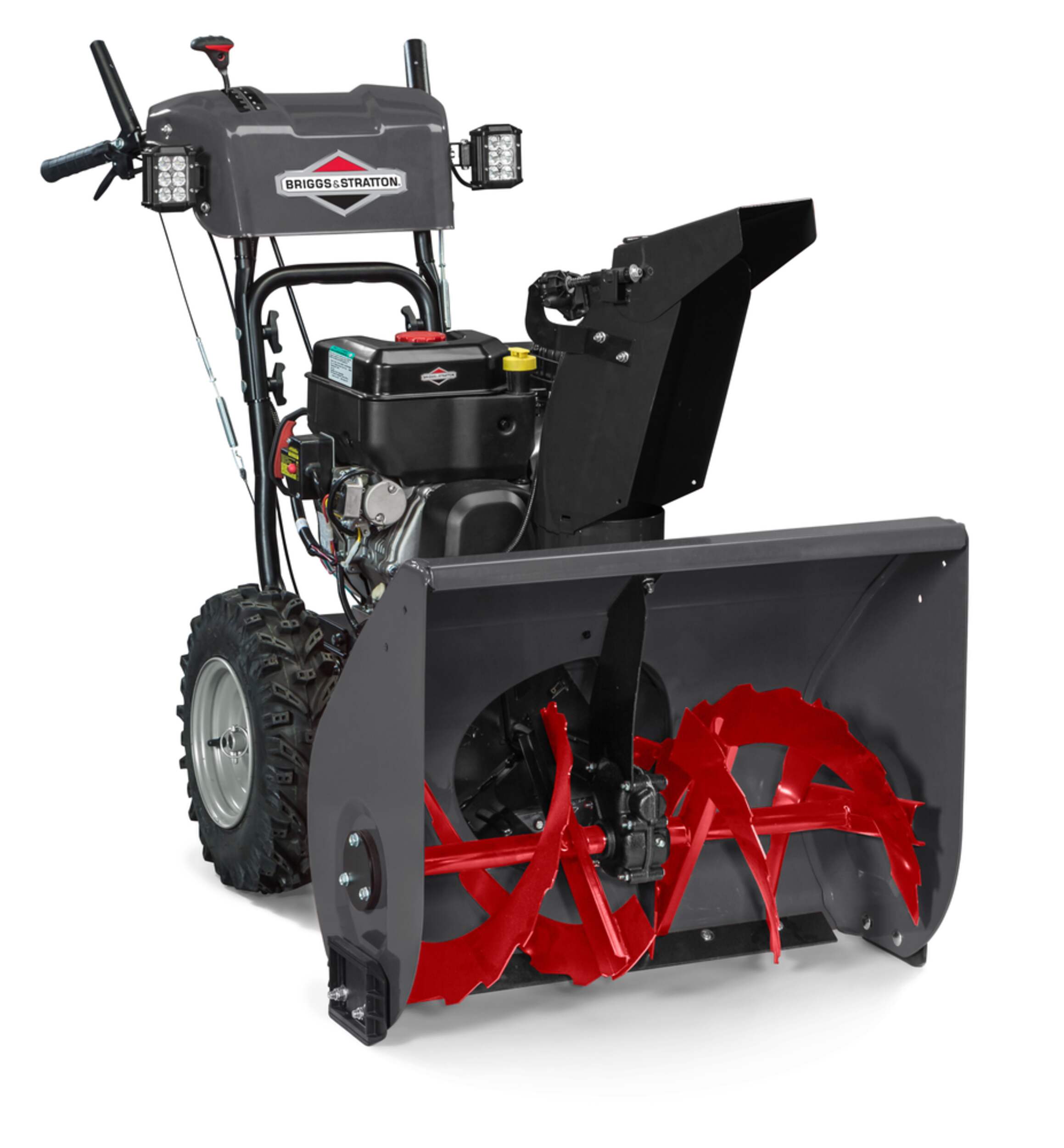 Briggs & Stratton Pro 1696951 420cc 2-Stage Gas Snowblower with Electric Start, 28-in