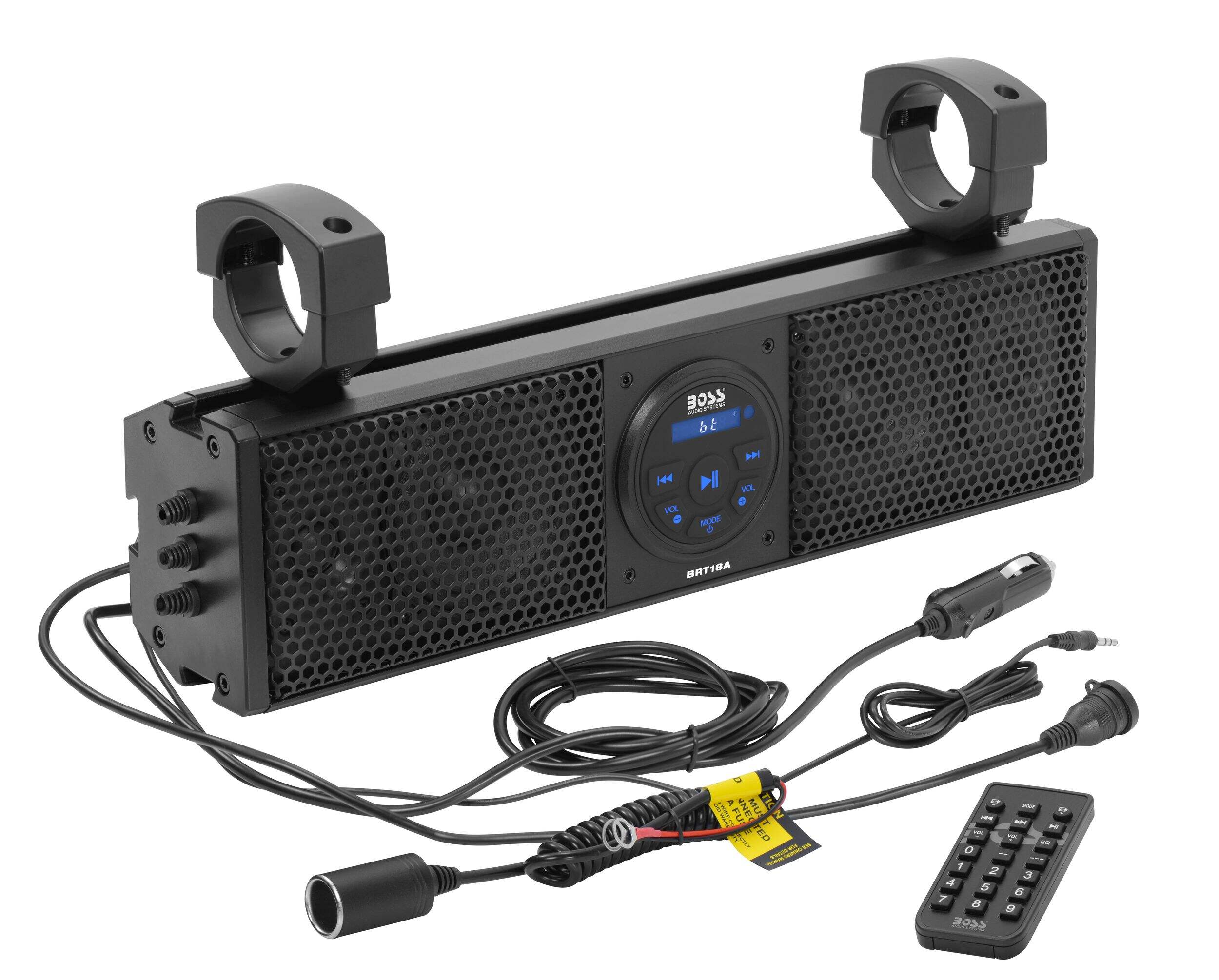 Boss Audio Weatherproof ATV/UTV Sound Bar System/Speakers, Bluetooth, 18-in
