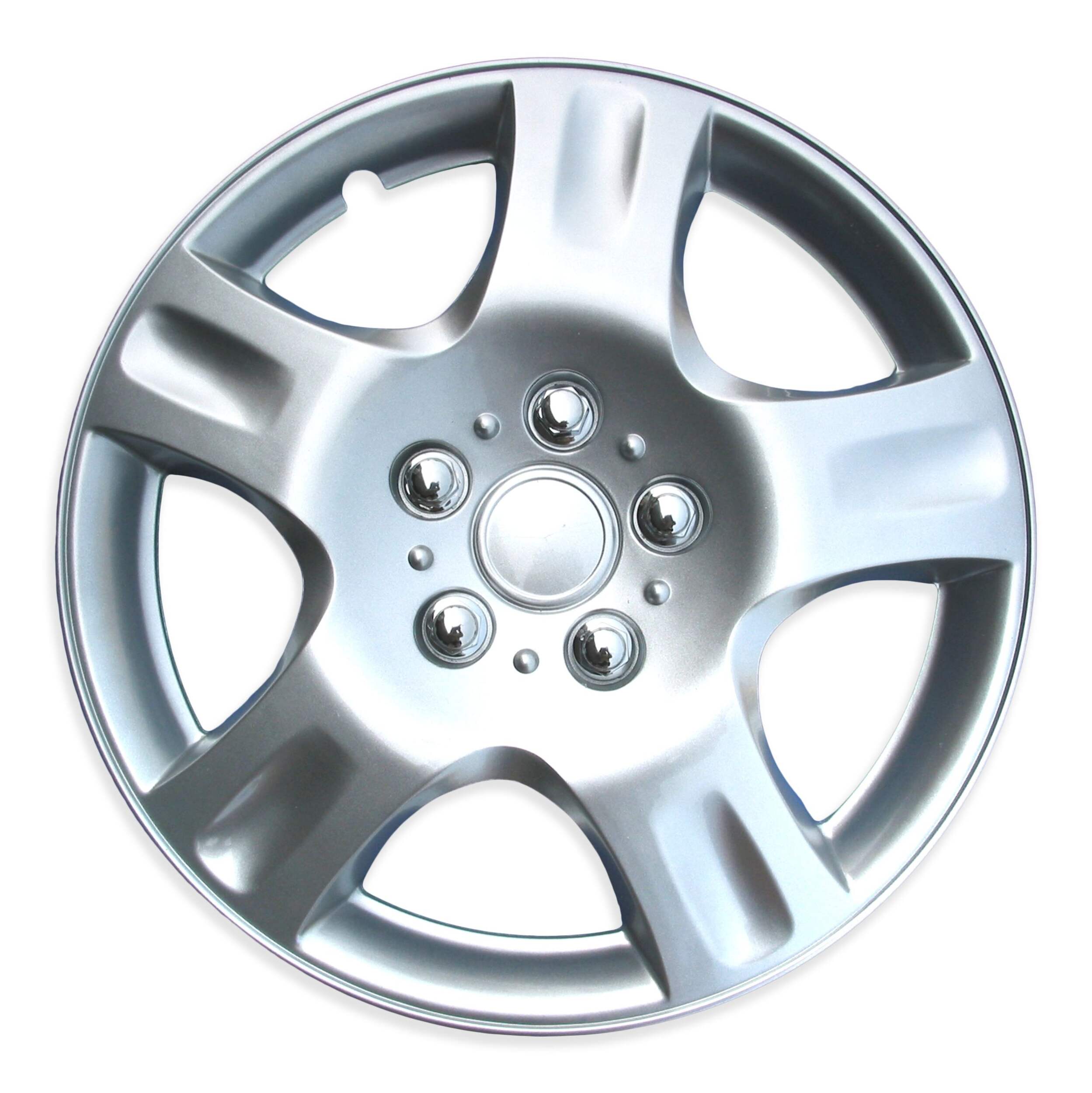 Wheel Cover, 942, Silver/Lacquer, 15-in, 4-pk